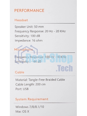 Гарнитура A4Tech Fstyler FH200U серый, проводная