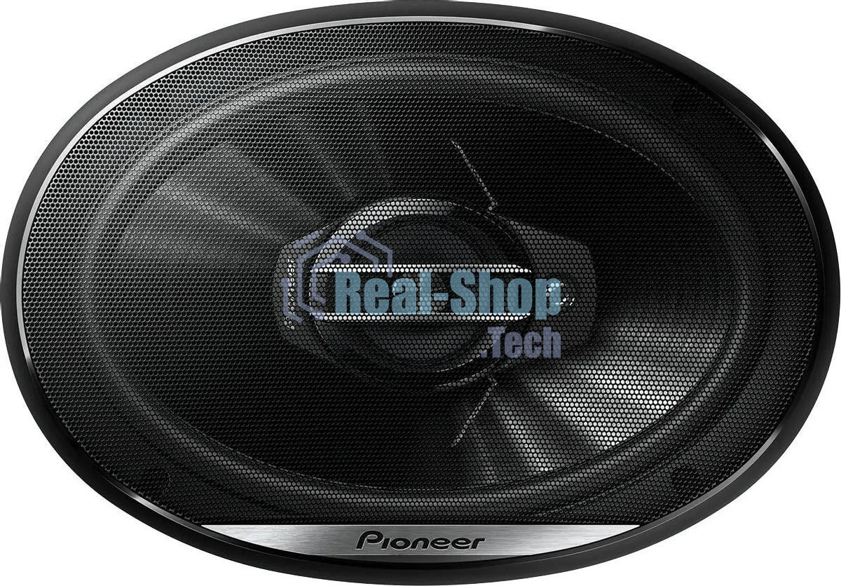Колонки автомобильные Pioneer TS-G6930F 4Ом 15x23см (6x9дюйм) (ком.:2кол.) коаксиальные трехполосные