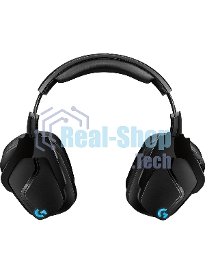 Гарнитура Logitech G935 чёрный, беспроводная + проводная, 2.4 ГГц/3.5 мм, до 12 ч, DTS 7.1 Surround, LIGHTSYNC RGB