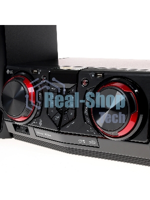 Минисистема LG XBoom CJ45 черный 720Вт FM USB BT