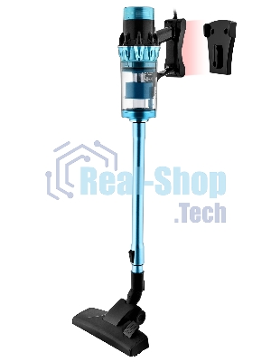 Пылесос вертикальный BRAYER BR4271 голубой, питание от сети, 185 Вт, уборка сухая, пылесборник 0.8 л