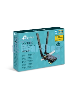 Адаптер PCI Express TP-Link Archer TX55E AX3000 Wi-Fi 6 Bluetooth 5.2