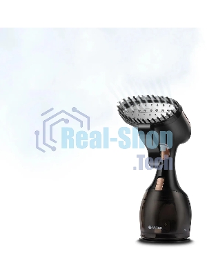 Отпариватель Vitek VT-2440 черный/золотистый, 1500 Вт, 32 г/мин, 270 мл