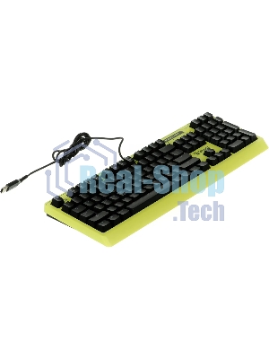 Клавиатура проводная A4Tech Bloody B810RC Punk USB желтый/черный