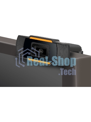 Веб-камера G-lens 2579 HD720p 1280x720, 30 кадр/с, USB Type-A, микрофон, автоосвещение, универсальное крепление