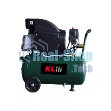 Профессиональный воздушный компрессор KLPRO KLK25 (сеть, 1,5Квт, 8 бар, 210л/мин, емкость 24л)