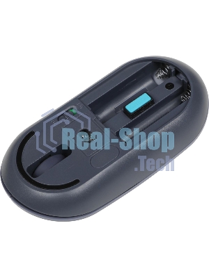 Мышь беспроводная A4Tech Fstyler FG20 пепельный/синий, 2000 dpi, радиоканал, USB, кнопки - 4