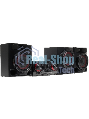 Минисистема LG XBoom CJ45 черный 720Вт FM USB BT