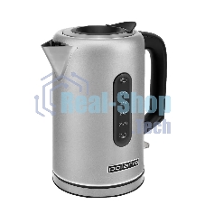 Чайник электрический Polaris PWK-1729СA стальной, 1.7 л, 2200 Вт