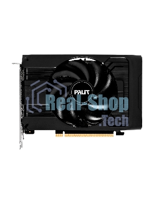 Видеокарта Palit GeForce RTX 5050 StormX OC, NVIDIA RTX 5050, 8 ГБ GDDR6, 128 бит, PCI-e 5.0, 1xHDMI, 3xDP, 2617 МГц
