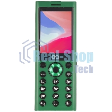 Мобильный телефон BQ 2458 Barrel L зеленый/черный