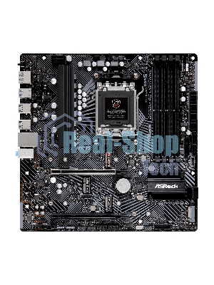 Материнская плата ASRock B650M PG Lightning, AM5, AMD B650, 4xDDR5, 4xSATA, 3xM.2, 1xPCIe 3.0 x4, 1xPCIe 4.0 x16, 1xDP, 1xHDMI, 1x2.5Gb LAN, 1xUSB 3.2 Gen 2, 2xUSB 3.2 Gen 1, 4xUSB 2.0, 3x3.5 мм, 7.1, Micro-ATX
