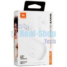 Наушники TWS JBL Wave Beam 2 белый, внутриканальные, Bluetooth