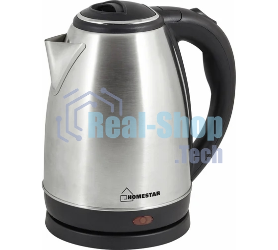 Чайник электрический Homestar HS-1010 1.8л, стальной,1500 Вт, (003013)