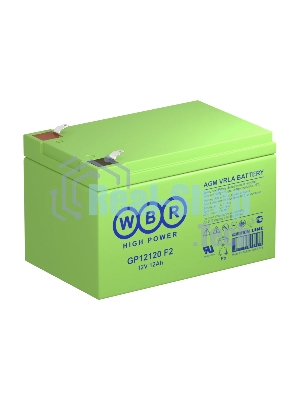 Батарея WBR GP 12120 F2 12V, 12Ah