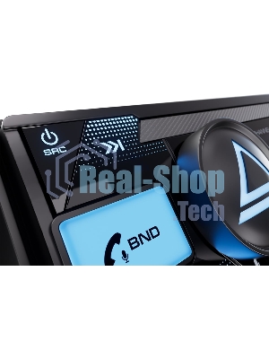 Автомагнитола AURA STORM-866DSP, 1 DIN, Bluetooth, USB Type-A, AUX, пульт ДУ