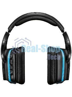 Гарнитура Logitech G935 чёрный, беспроводная + проводная, 2.4 ГГц/3.5 мм, до 12 ч, DTS 7.1 Surround, LIGHTSYNC RGB