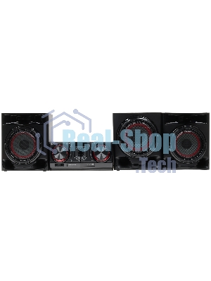 Минисистема LG XBoom CJ45 черный 720Вт FM USB BT