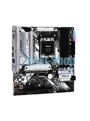 Материнская плата ASRock B650M PRO RS, AM5, AMD B650, 4xDDR5, 4xSATA, 3xM.2, 1xPCIe 4.0 x16, 1xPCIe 3.0 x4, 1xDP, 1xHDMI, 1x2.5Gb LAN, 1xUSB-C 10Gbps, 1xUSB-A 10Gbps, 2xUSB-A 5Gbps, 4xUSB-A 2.0, 3x3.5 мм, 7.1, mATX