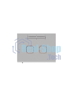 Шкаф коммутационный Suprlan (05-1090) настенный 9U 600x350мм пер.дв.стекл направл.под закл.гайки RAL 7035 285мм 15кг 500мм