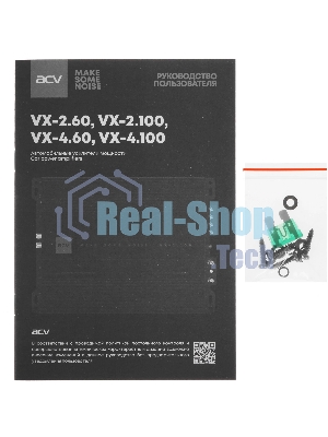 Усилитель автомобильный ACV VX-2.100 двухканальный