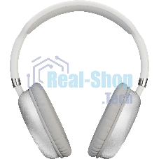 Беспроводные/проводные наушники Soundmax SM-HP2200B белый, накладные, Bluetooth + проводной, до 6 ч