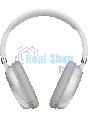 Беспроводные/проводные наушники Soundmax SM-HP2200B белый, накладные, Bluetooth + проводной, до 6 ч