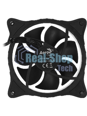 Вентилятор для корпуса Aerocool/Formula Eclipse 12 черный, 120 мм, 1200 об/мин, 19.8 дБ, 6 pin