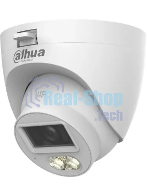 Камера видеонаблюдения аналоговая Dahua DH-HAC-HDW1500CLQP-IL-A-0280B-S3 2.8-2.8мм цв.