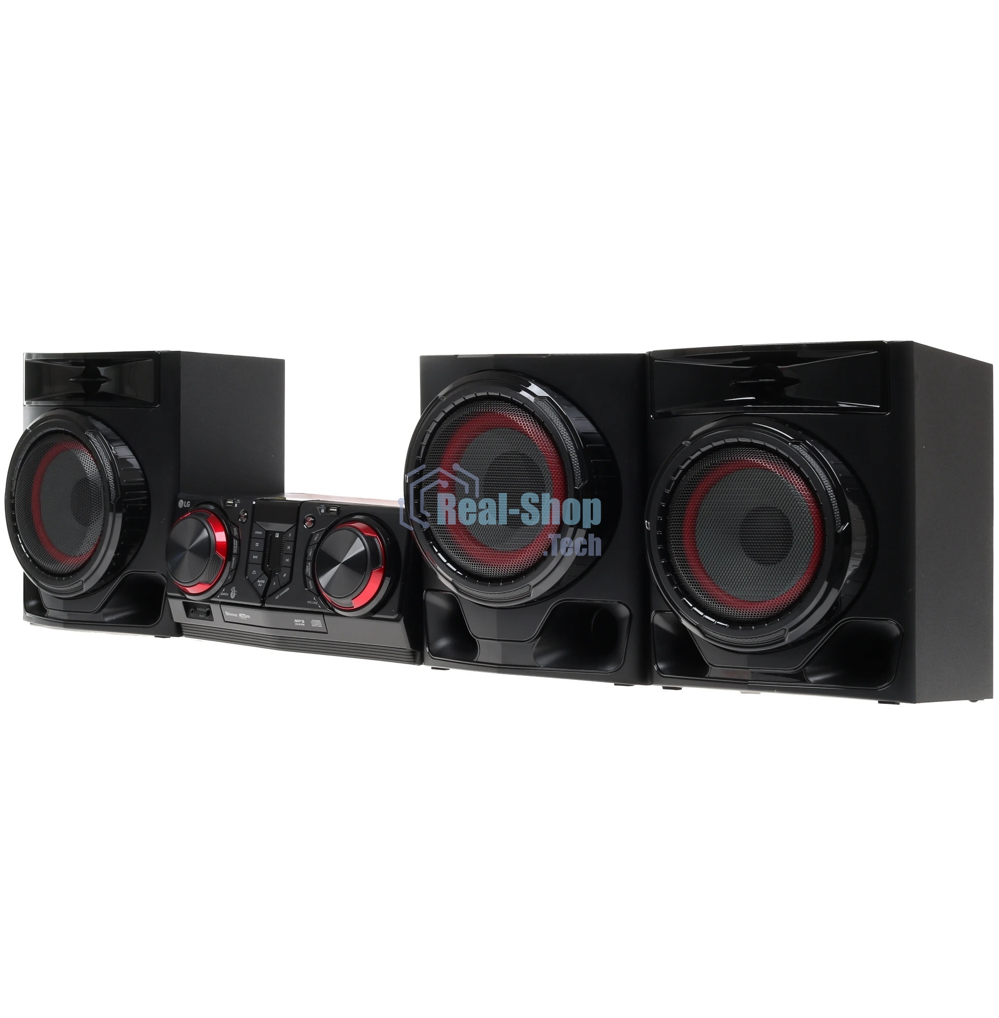Минисистема LG XBoom CJ45 черный 720Вт FM USB BT