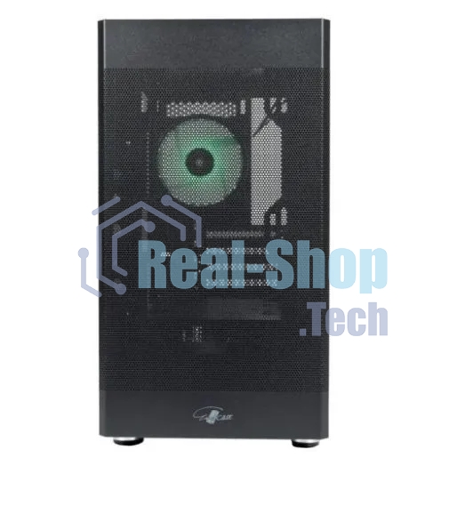 Компьютерный корпус mATX Eurocase M08 ARGB черный без БП закаленное стекло USB 3.0
