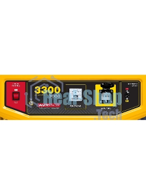 Электрогенератор бензиновый STEHER GS-4500, 3.3 кВт, 72 дБ, 39 кг