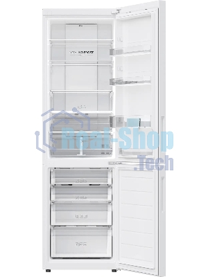 Холодильник Haier C2F620CWU1 белый двухкамерный 278/108л морозилка снизу, No Frost