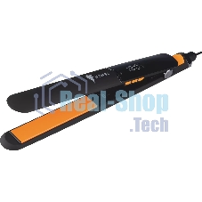 Выпрямитель для волос Leonord LE-1205 черный/оранжевый, 23 мм, 230 °C, 10 режимов
