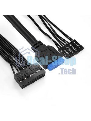 Компьютерный корпус Minitower ExeGate BA-204U-400W-8 (mATX, БП AA400 с вент. 8см, 2хUSB+2хUSB 3.0, аудио, черный)
