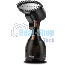 Отпариватель Vitek VT-2440 черный/золотистый, 1500 Вт, 32 г/мин, 270 мл
