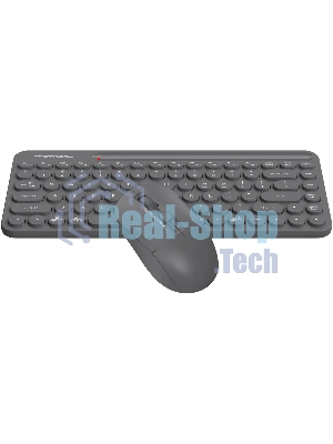 Комплект клавиатура+мышь A4Tech FStyler FG3200 Air2 беспроводной, USB, 2000 DPI, серый