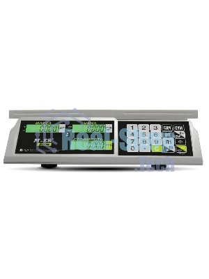Весы торговые Mertech M-ER 326AC-32.5 LCD серый (3041)
