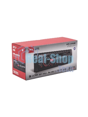 Автомагнитола ACV AVS-401UBR, 1 DIN, Bluetooth, USB Type-A, AUX