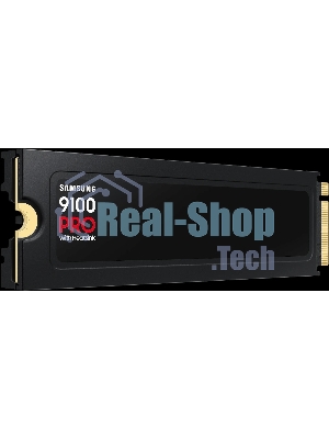 Накопитель SSD 1Tb Samsung 9100 PRO, M.2, PCI-E 5.0 x4, TLC 3D NAND R/W - 14800/13400 Mb/s с радиатором