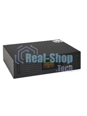 Источник бесперебойного питания ExeGate ServerRM UNL-3000.LCD.AVR.2SH.3C13.USB.3U 3000VA/1800W, Color LCD, AVR, 2*Schuko+3*C13, USB, 3U, установка в стойку, черный