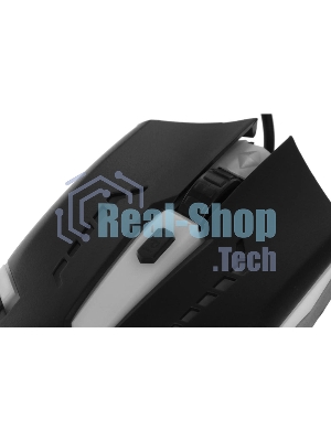 Мышь проводная Defender Flash MB-600L черный, 1200 dpi, USB, кнопки - 4