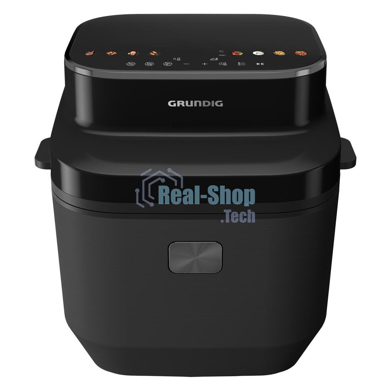 Аэрогриль Grundig FRY 8420 черный, 1750 Вт, 7 л, сенсор, 8 программ