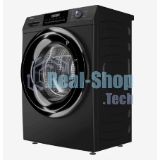 Стиральная машина Haier HW80-BP12929DE черный, загрузка фронтальная 8 кг, 1200 об/мин, класс A+++