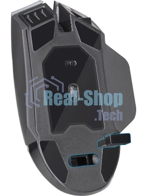 Мышь беспроводная Defender Oneshot GM-067 черный, 3200 dpi, радиоканал, USB, кнопки - 7