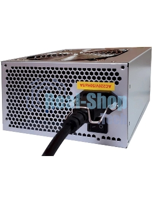 Блок питания ExeGate UN800, 800W, (ATX, SC, 12cm fan, 24pin, 2x(4+4)pin, 2xPCI-E, 5xSATA, 3xIDE, кабель 220V 1,8м с защитой от выдергивания)
