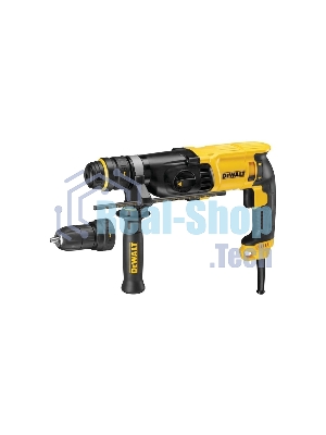 Перфоратор DeWalt D25134K-KS, SDS-plus, 800 Вт, 3 Дж, от сети