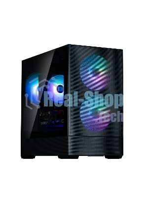 Компьютерный корпус ZALMAN P30 AIR, MATX, BLACK, WINDOW, 2xCombo (3.5'' or 2.5''), 3x2.5
