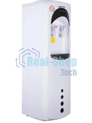Кулер для воды Aqua Work 17-LDR, верхняя загрузка, нагрев 90 °С, охлаждение 12 °С, белый/черный