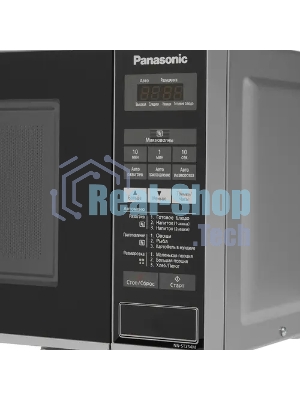 Микроволновая печь Panasonic NNST254MZPE серебристый, 20 л, 800 Вт, переключатели - сенсор
